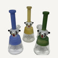 8" Glass Water Pipe Panda Tongue Out 160g
