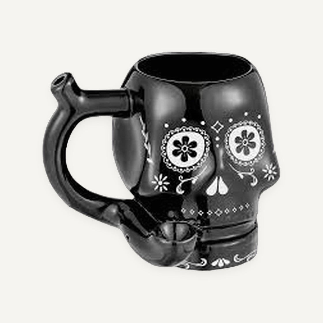 Black Skull Premium Roast & Toast Pipe Mug