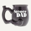 Black Stoner Dad Chubby Premium Roast & Toast Pipe Mug