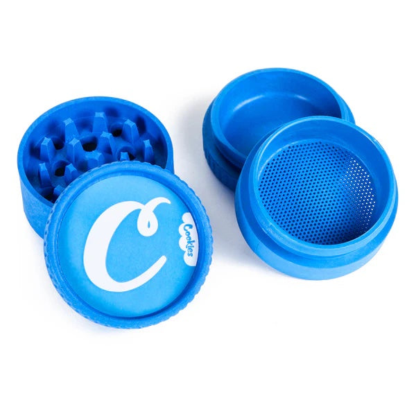 Cookies X Santa Cruz Shredder | 4 Part Medium Grinder | Blue