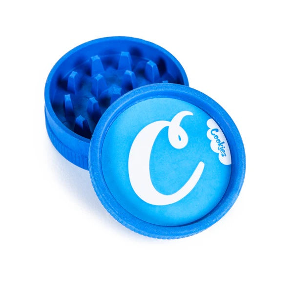 Cookies X Santa Cruz Shredder | 2 Piece Grinder | Blue