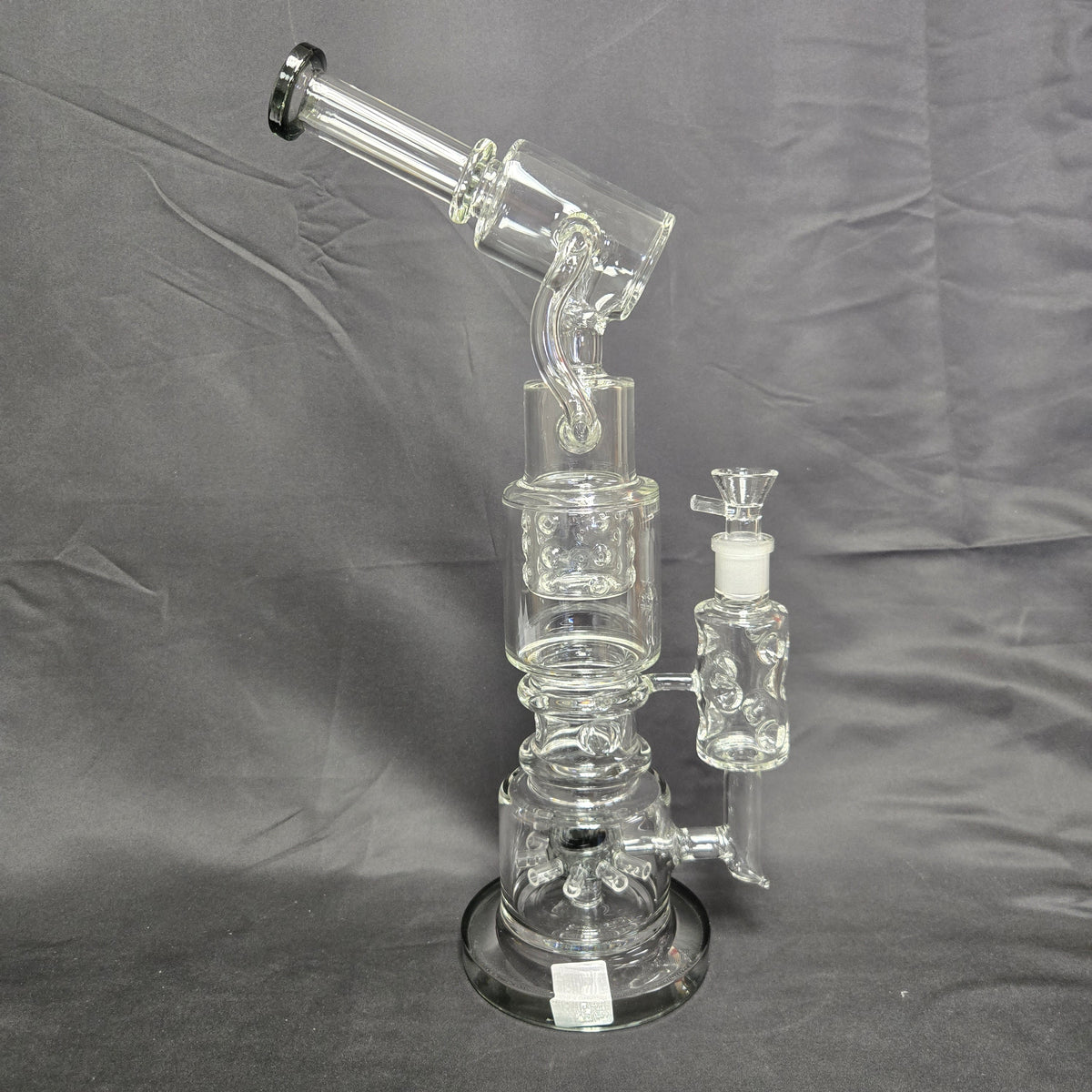 17" Angled Sprinkler Perc Water Pipe