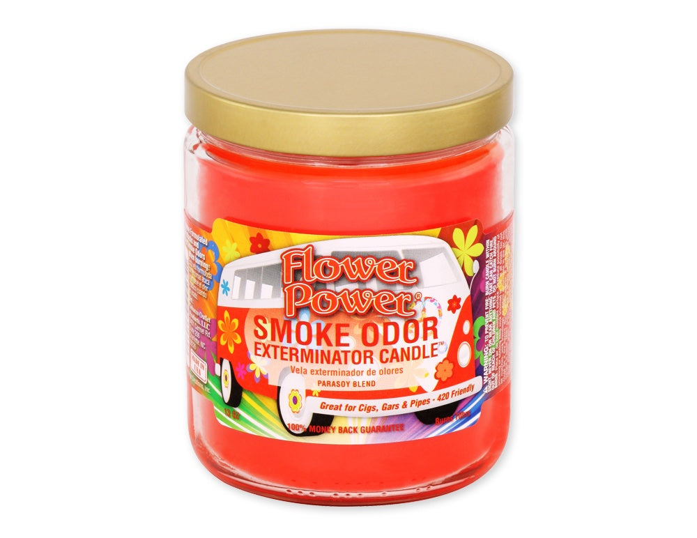 Smoke Odor 13oz Candle - Flower Power
