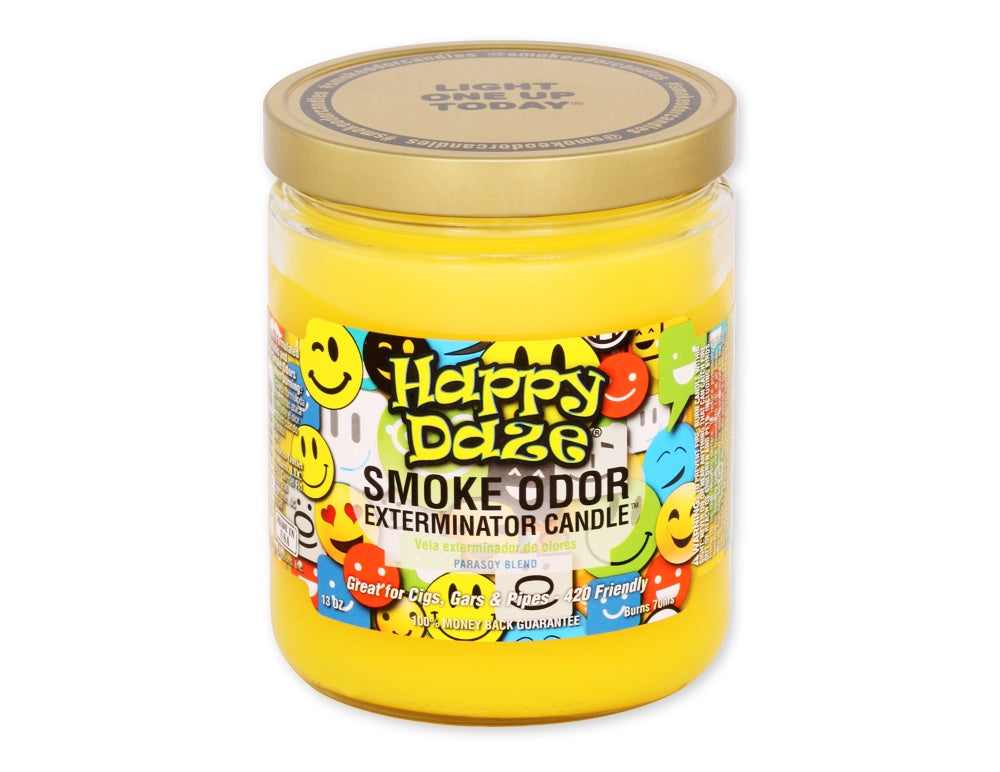 Smoke Odor 13oz Candle - Happy Daze