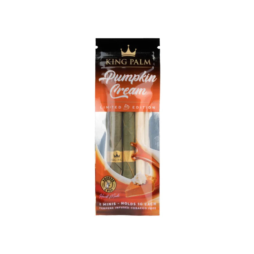 King Palm | Mini Pumpkin Cream Cones | 2 Pack