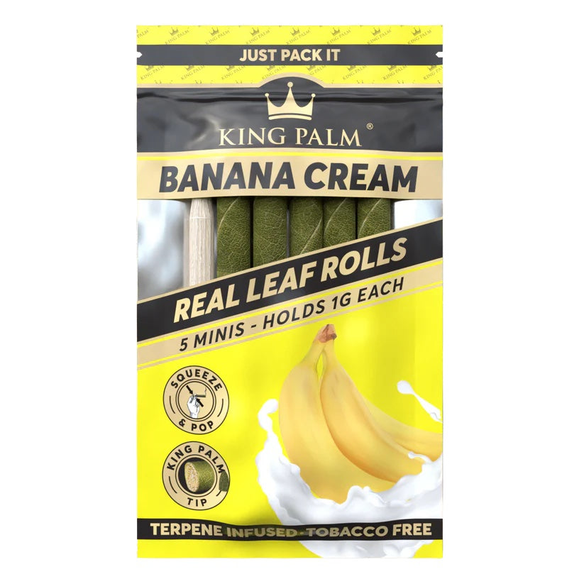 King Palm | Mini Banana Cream | 5 Pack