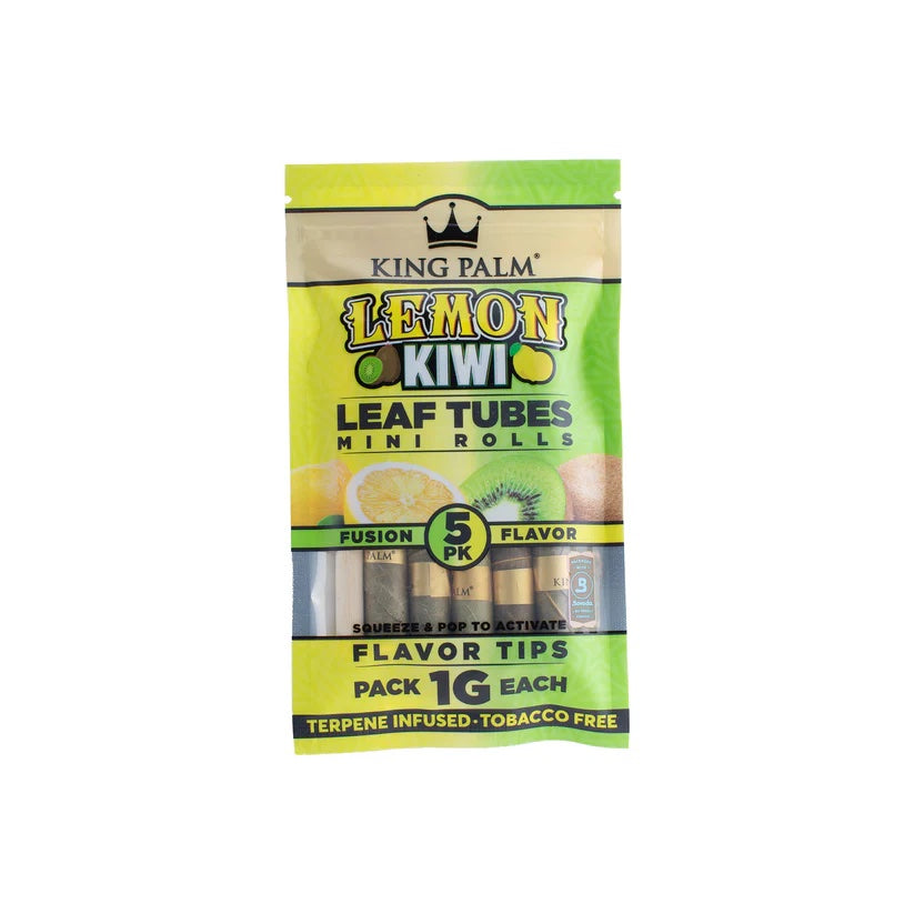 King Palm | Mini Lemon Kiwi Cones | 5 Pack
