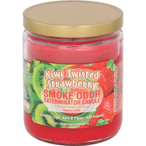 Smoke Odor 13oz Candle - Kiwi Twisted Strawberry