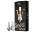 Lookah | Seahorse See-Through Quartz Replacement Coil | 4 Pack