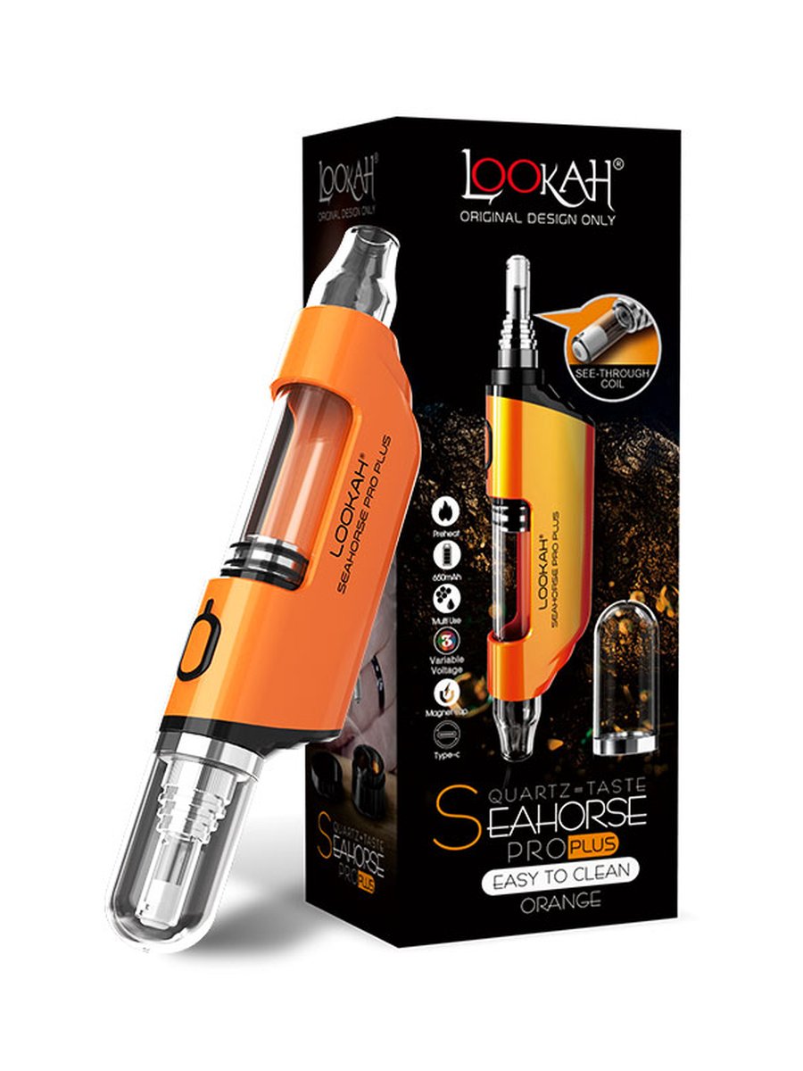 Lookah | Seahorse Pro Plus Dab Pen | Orange