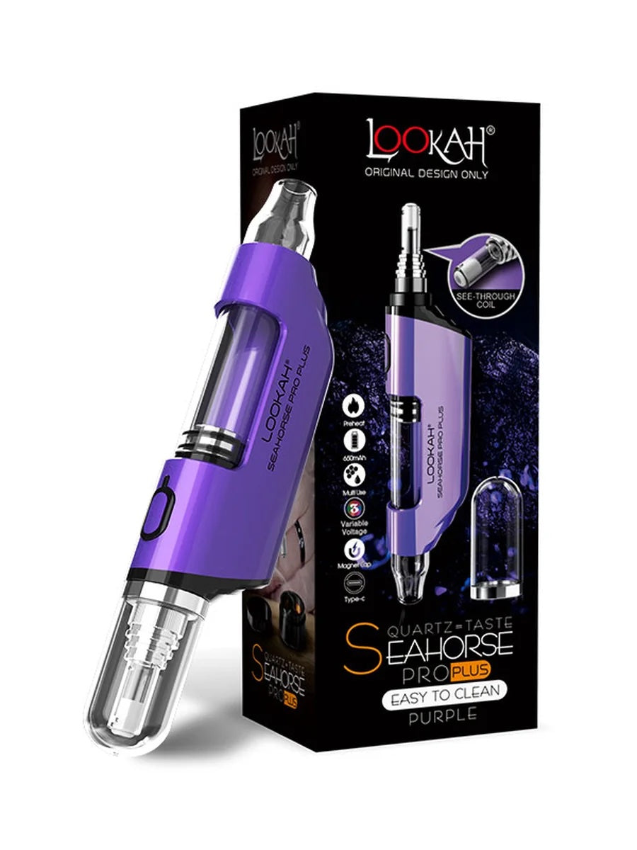Lookah | Seahorse Pro Plus Dab Pen | Purple