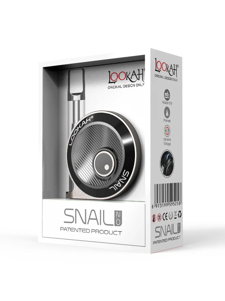 Lookah | Snail 2.0 510 Thread Cart Vape Battery | Grey
