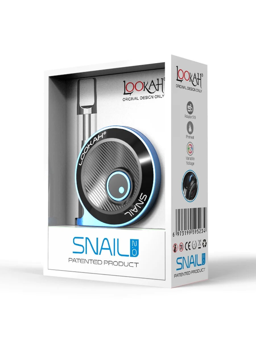 Lookah | Snail 2.0 510 Thread Cart Vape Battery | Blue