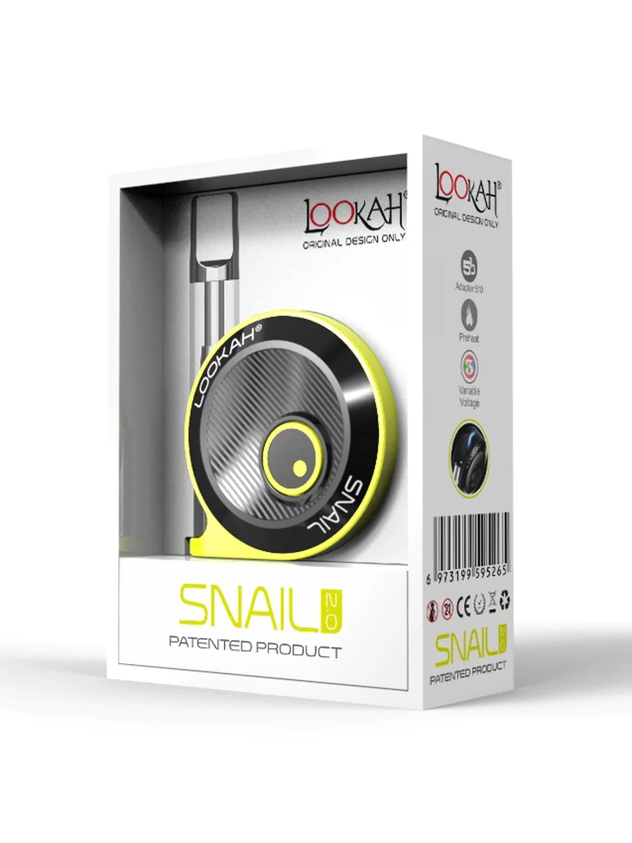 Lookah | Snail 2.0 510 Thread Cart Vape Battery | Neon Green