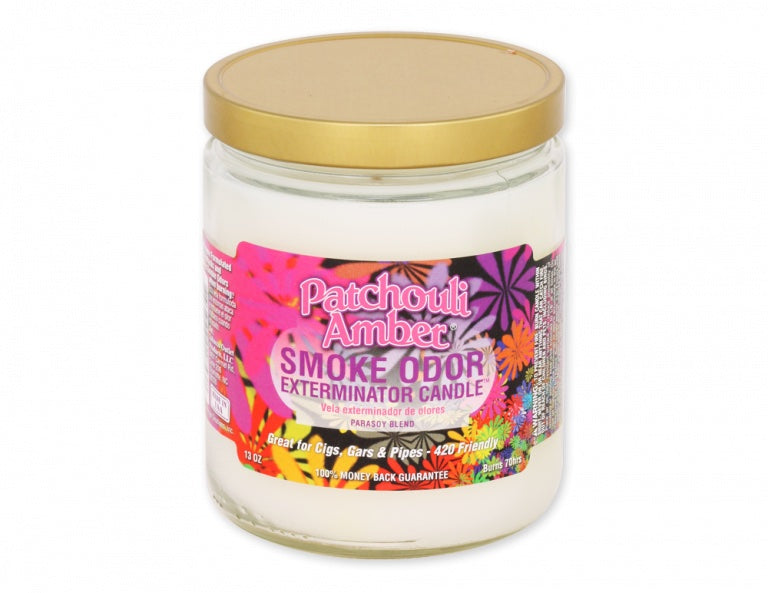 Smoke Odor 13oz Candle - Patchouli Amber