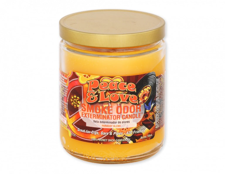 Smoke Odor 13oz Candle - Peace & Love
