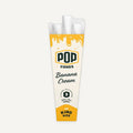 Pop Cones Ultra Thin | King Size | 3 Pack | Banana Cream