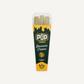 Pop Cones Unbleached | 1 1/4 Size | 6 Pack | Banana Cream