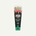 Pop Cones Unbleached | 1 1/4 Size | 6 Pack | Watermelon Sugar