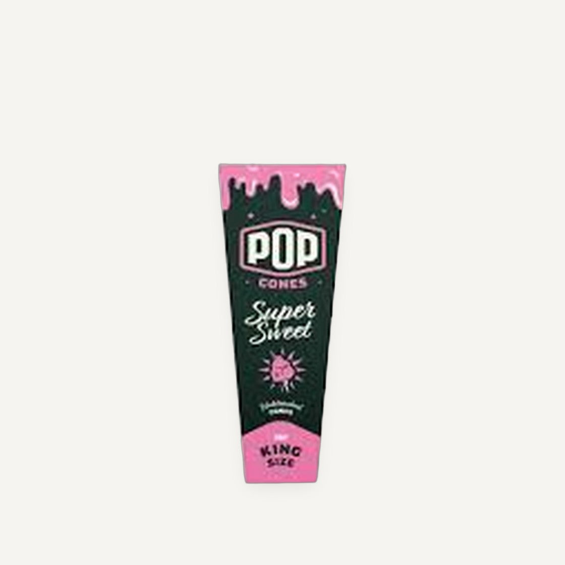 Pop Cones Unbleached | King Size | 3 Pack | Super Sweet