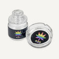 Rainbow Leaf Design Ashtray & Stash Jar Set