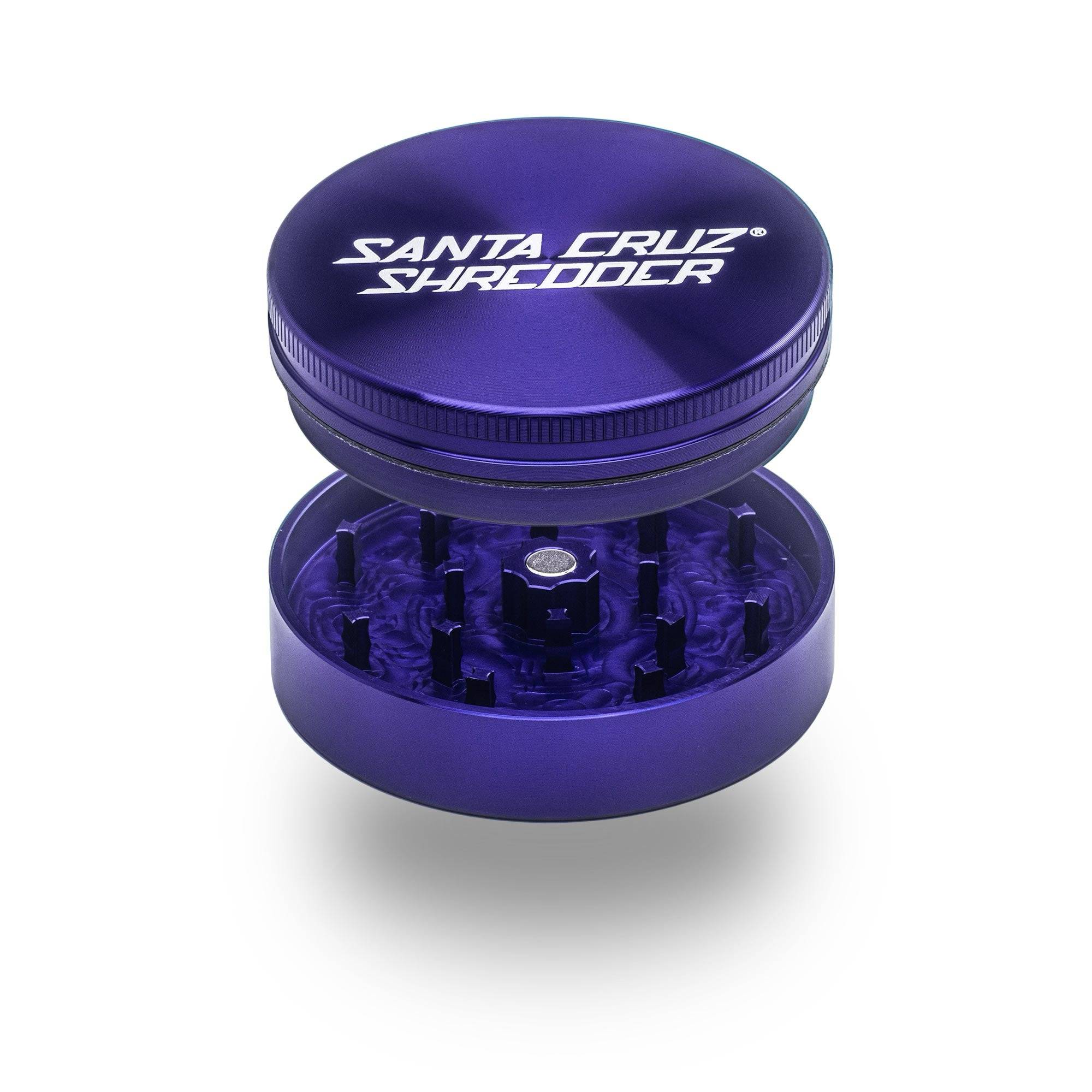 Santa Cruz Shredder | 2 Part Large Grinder | Purple