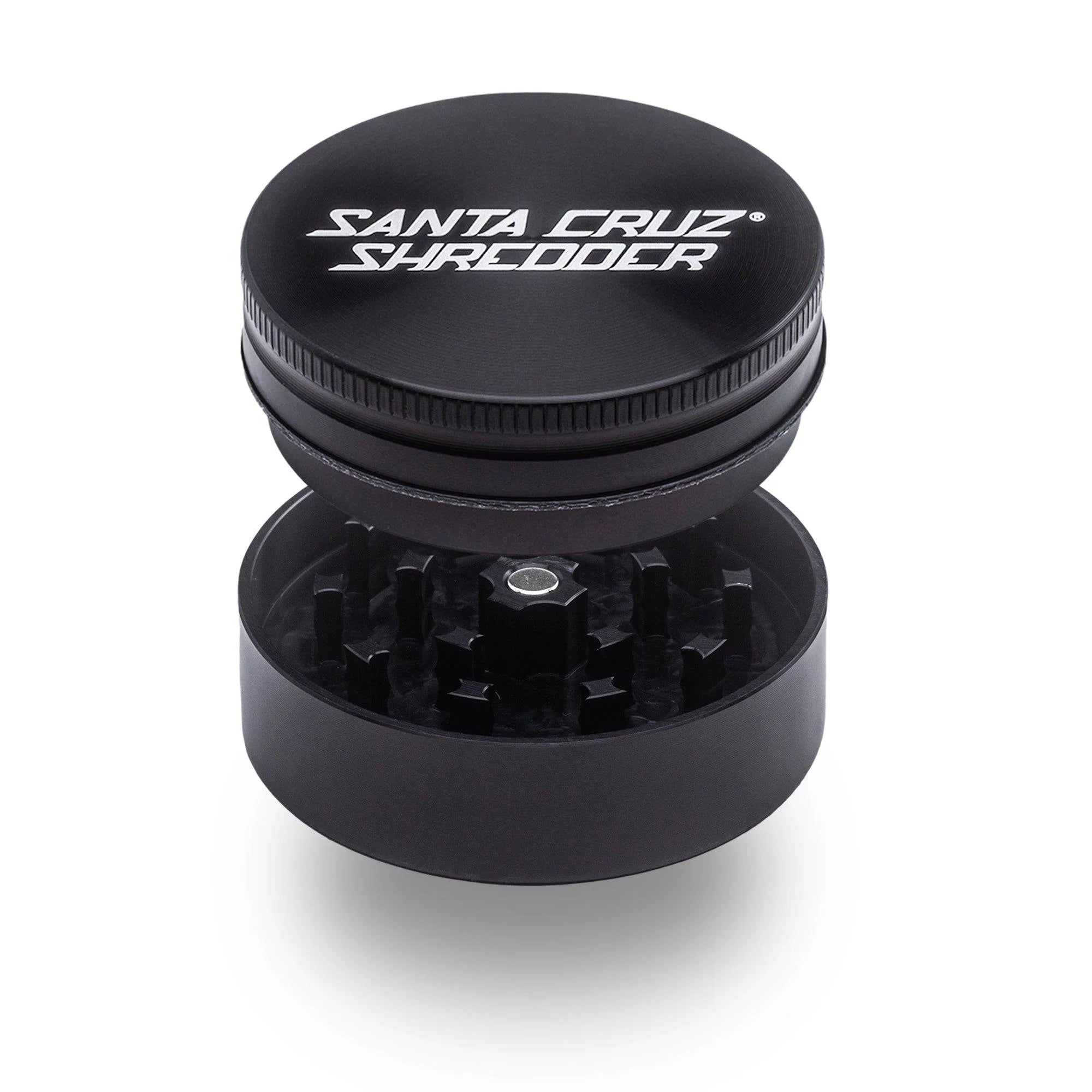 Santa Cruz Shredder | 2 Part Medium Grinder | Black
