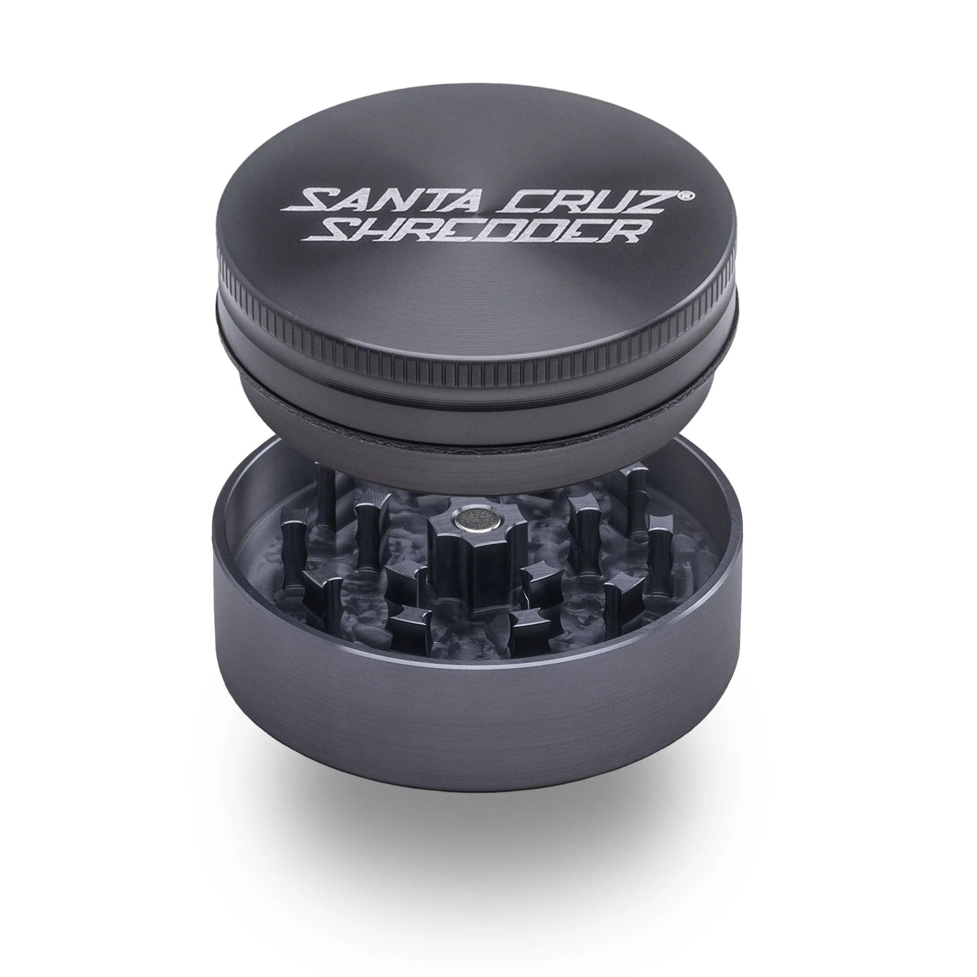 Santa Cruz Shredder | 2 Part Medium Grinder | Grey