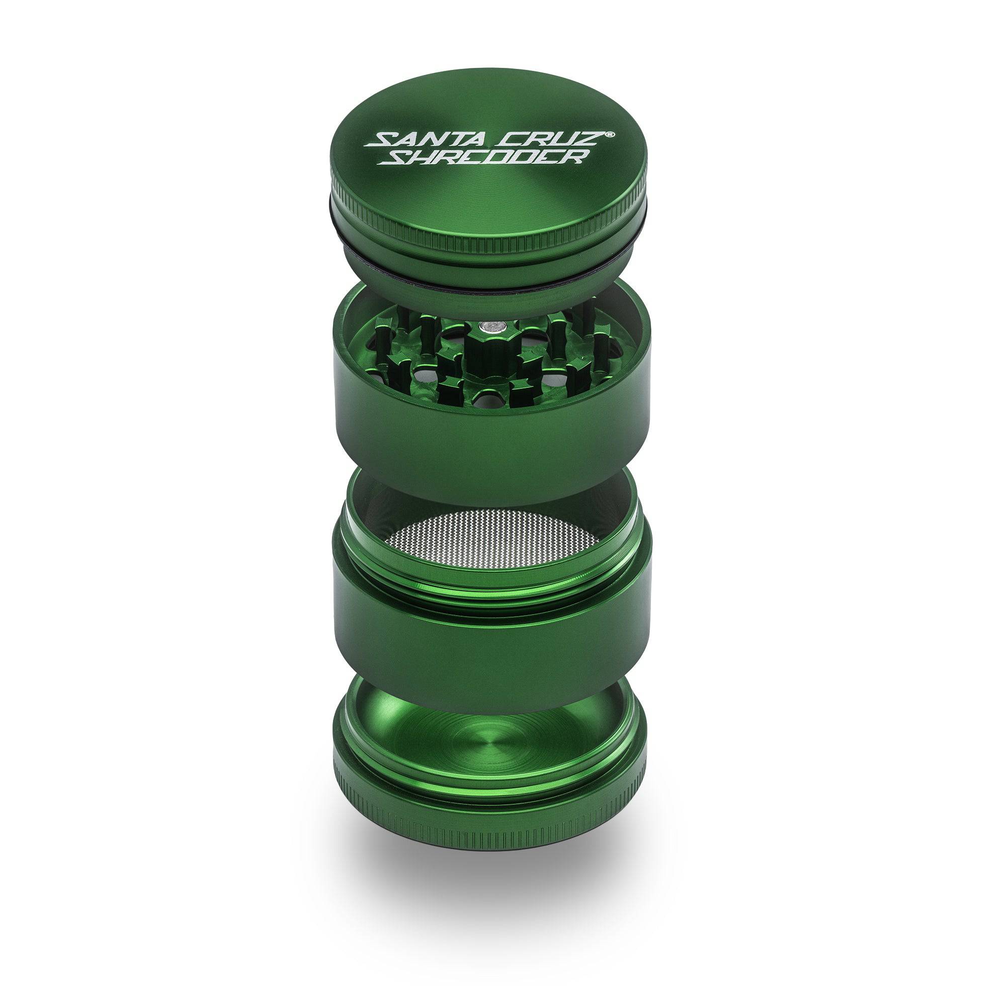 Santa Cruz Shredder | 4 Part Medium Grinder | Green