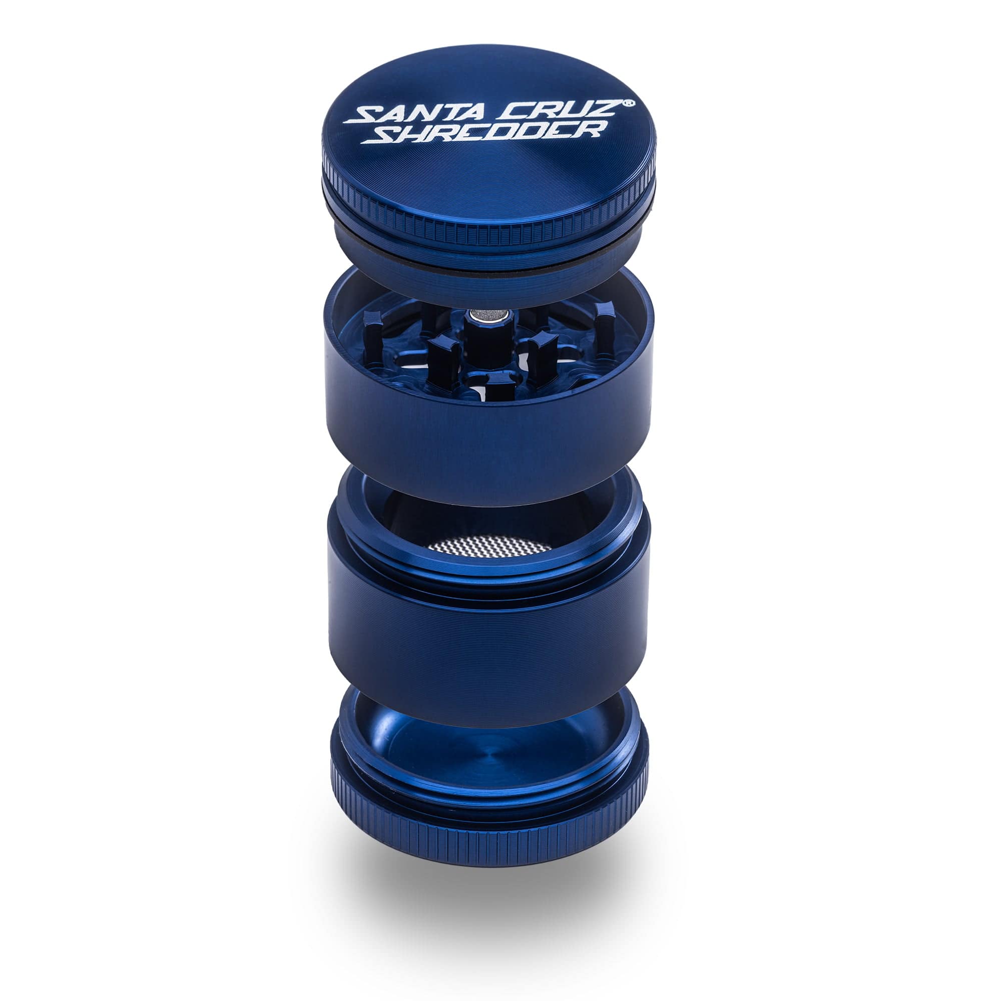 Santa Cruz Shredder | 4 Part Small Grinder | Blue