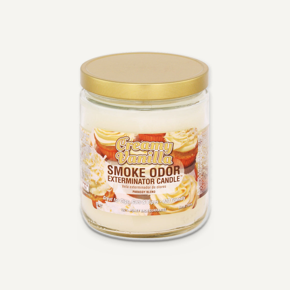 Smoke Odor 13oz Candle - Creamy Vanilla
