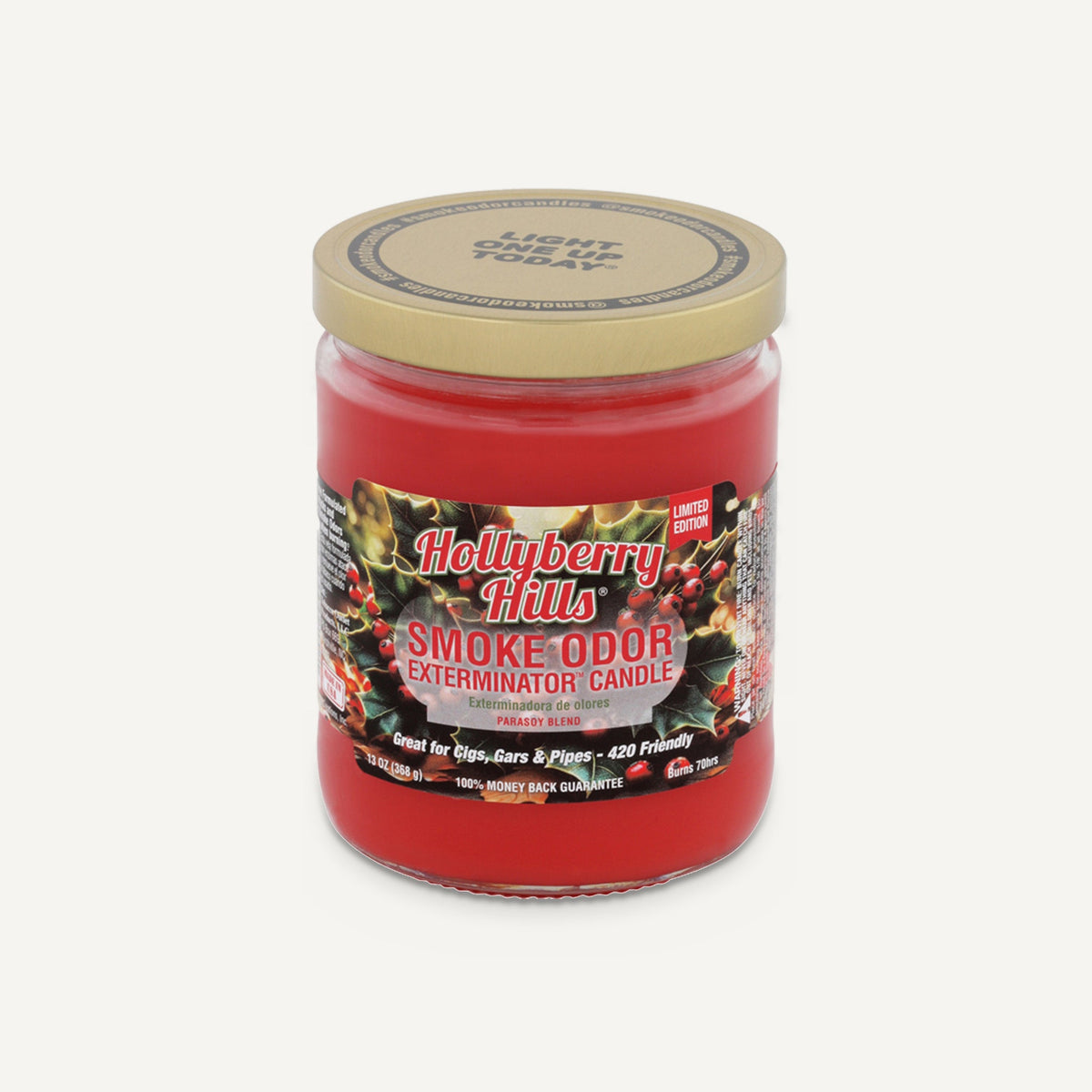 Smoke Odor 13oz Candle - Hollyberry Hills
