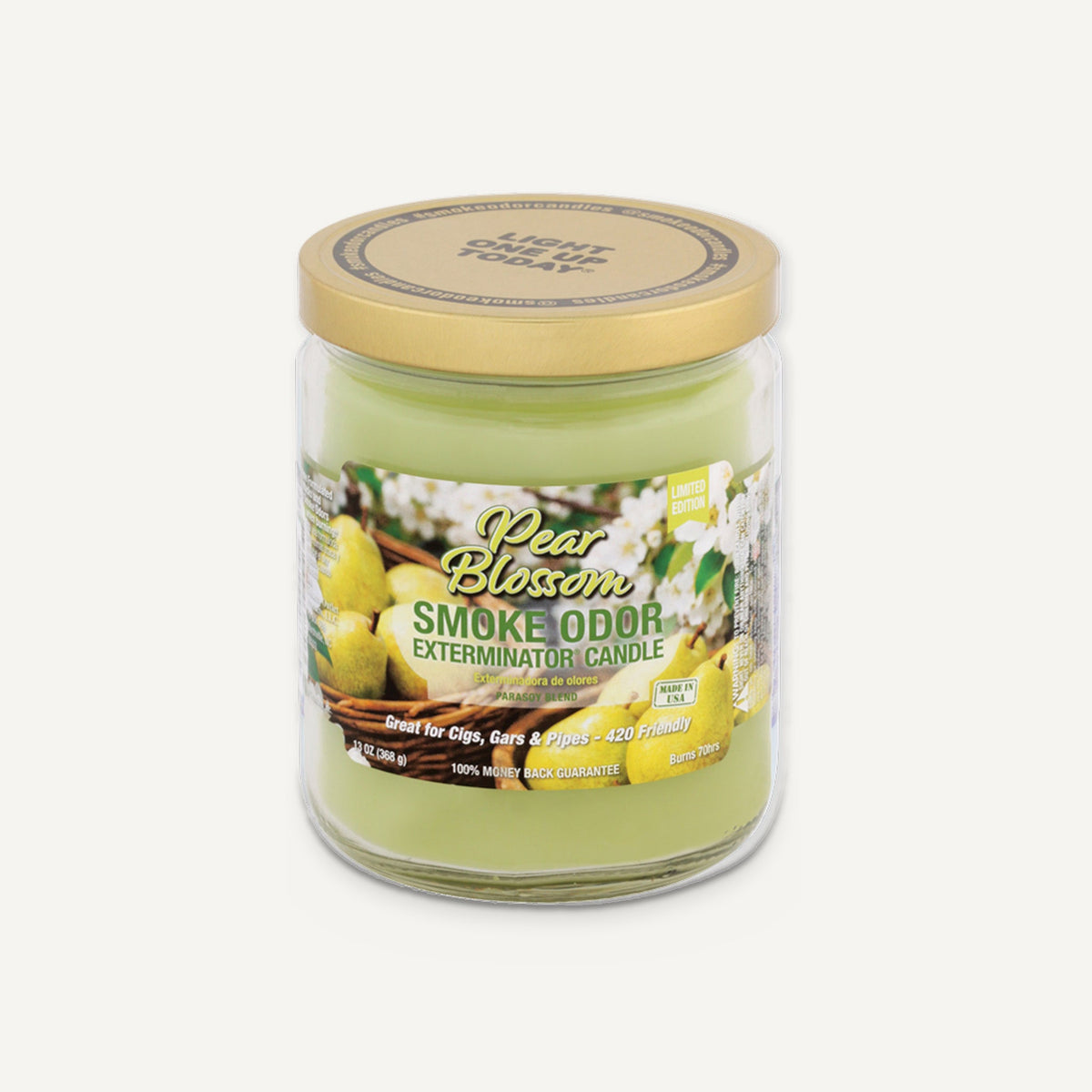 Smoke Odor 13oz Candle - Pear Blossom