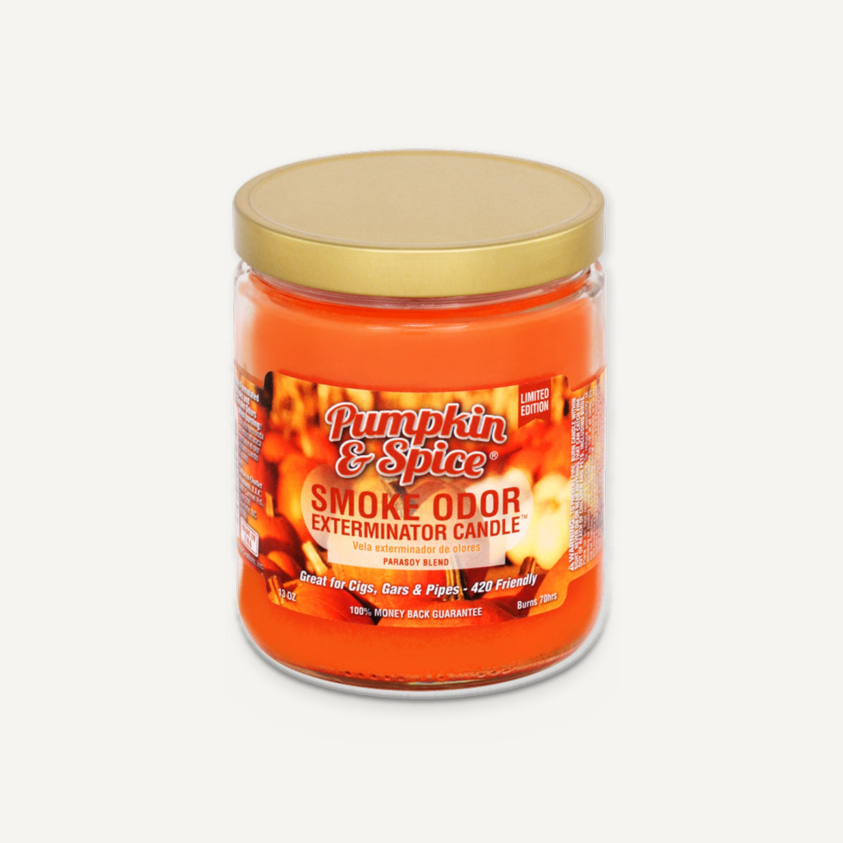 Smoke Odor 13oz Candle - Pumpkin & Spice