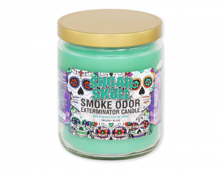 Smoke Odor 13oz Candle - Sugar Skull