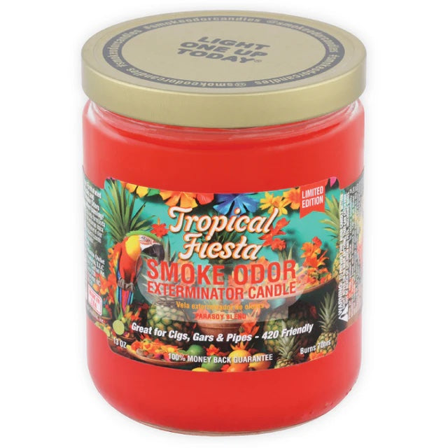 Smoke Odor 13oz Candle - Tropical Fiesta