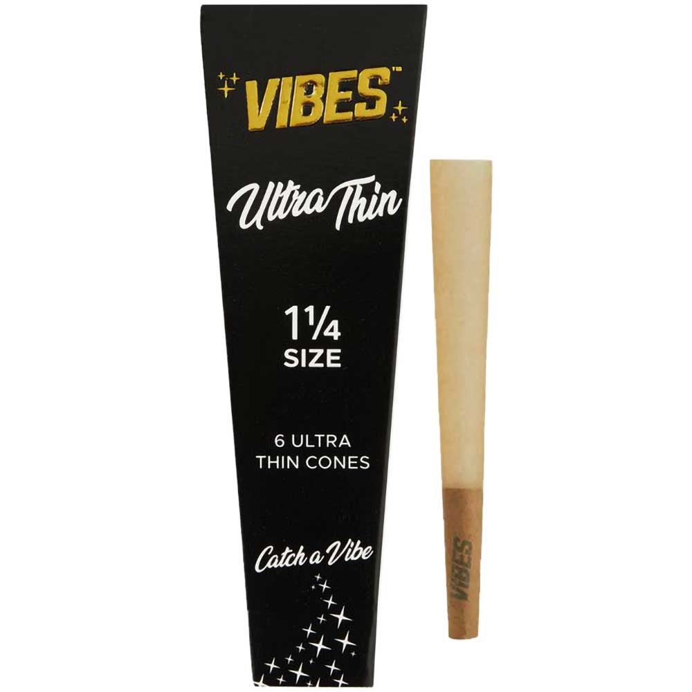 VIBES | Ultra Thin Cones 1 1/4 | 6 Pack