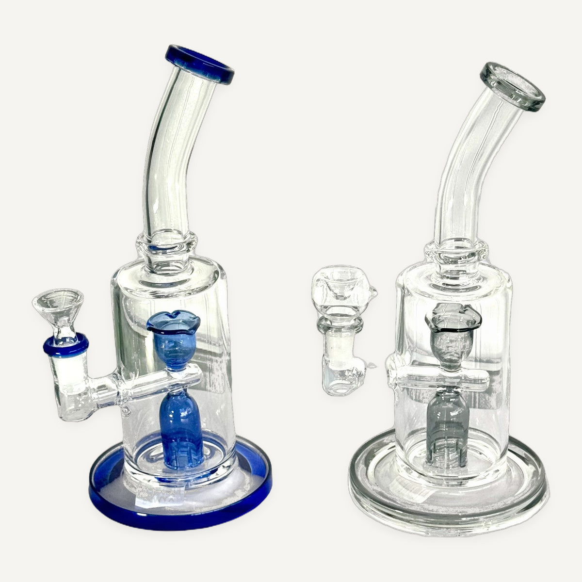 9" Bent Neck Water Pipe 390g