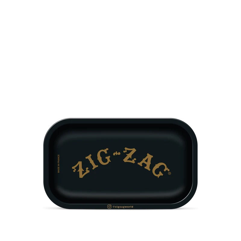 ZIG ZAG | Small Black Rolling Tray