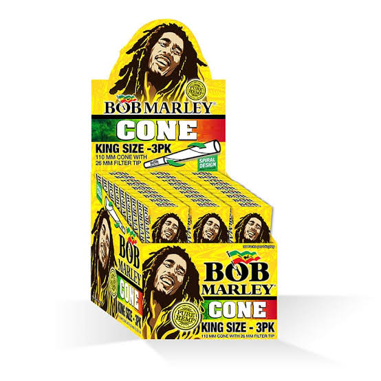 Bob Marley Cone King Size 3 Pack