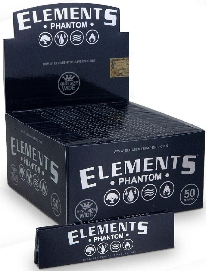 Elements Phantom King Size Papers 32 Leaves