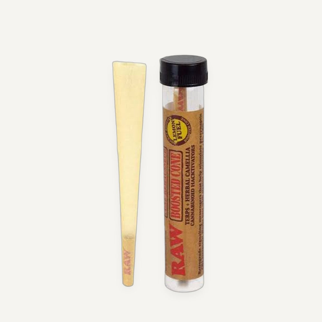 Raw Boosted Cone | Rocket Booster | 1 Cone | Lemon Fuel