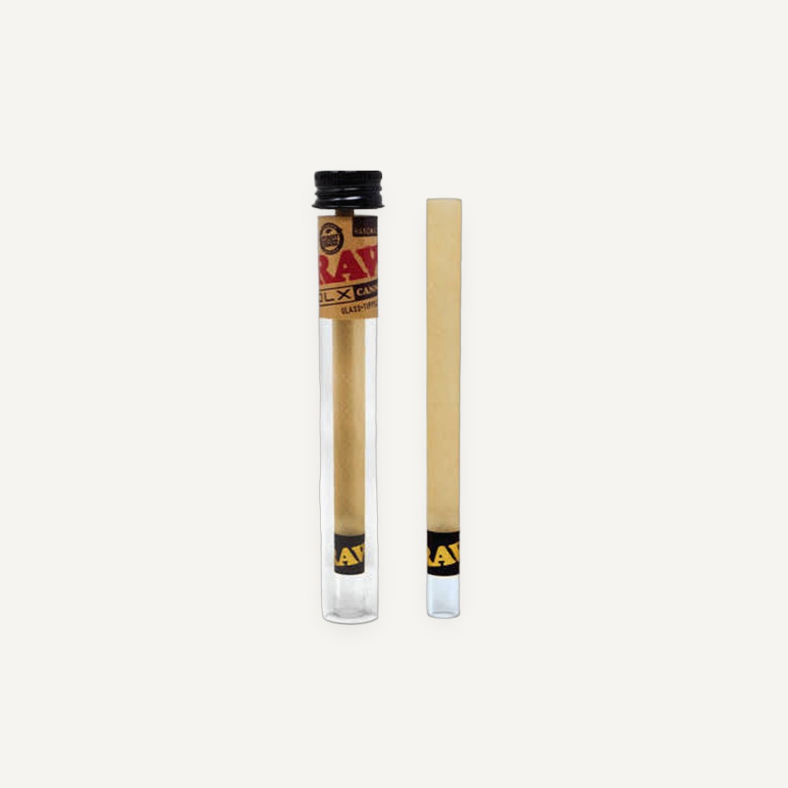 Raw Cone | DLX Cannon Glass Tipped Cone | 1 Cone