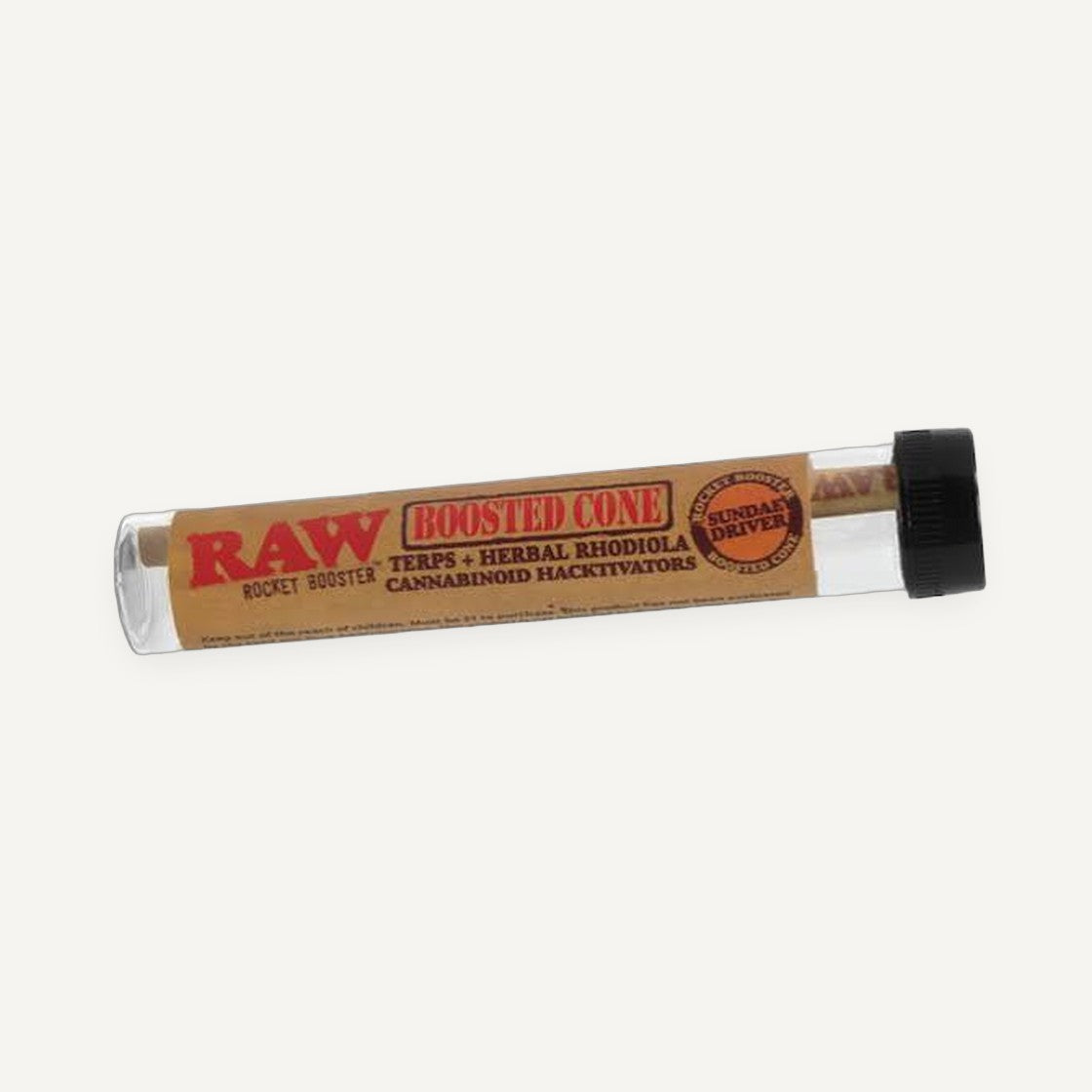 Raw Boosted Cone | Rocket Booster | 1 Cone | Sundae Driver
